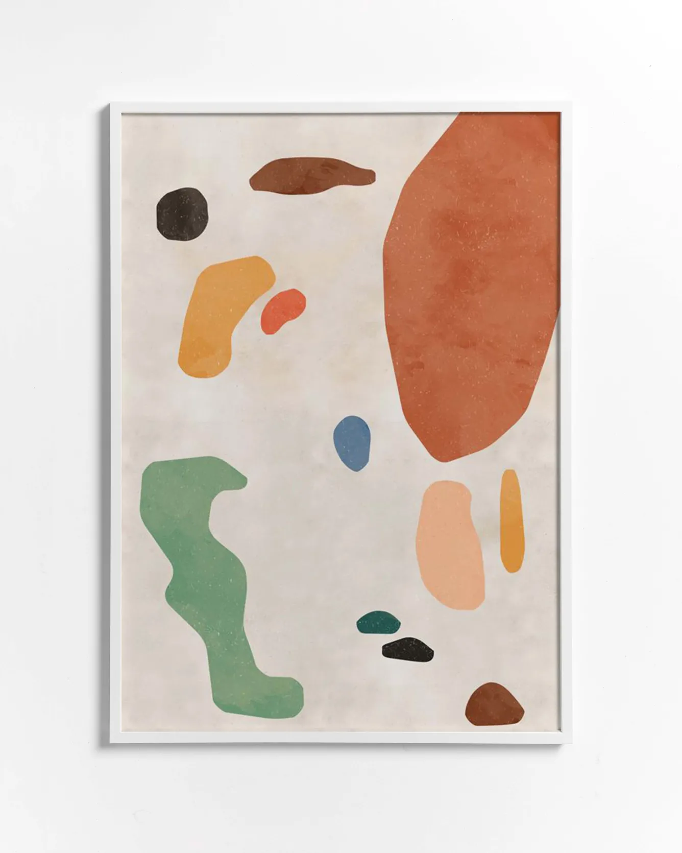 affiche_organic_shapes_terracota__1.webp Hannun Affiches | Affiche Organic Shapes Terracota 2
