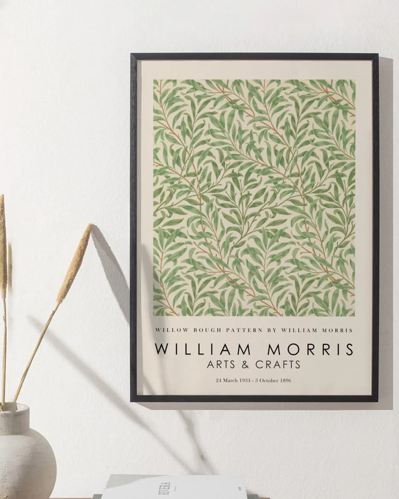 affiche_willow_bough_pattern_6.webp Hannun Affiches | Affiche Willow Bough Pattern