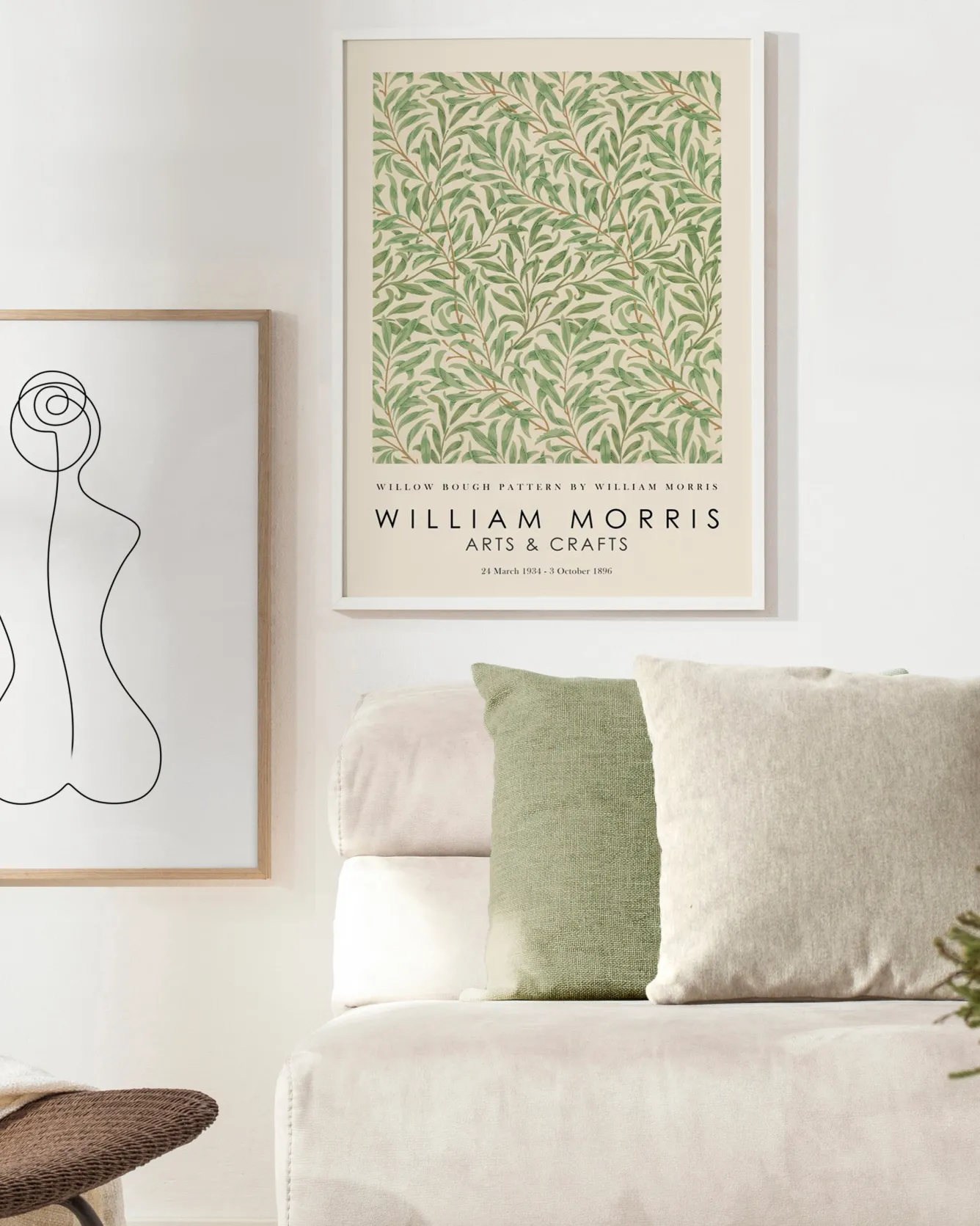 affiche_willow_bough_pattern_7.webp Hannun Affiches | Affiche Willow Bough Pattern
