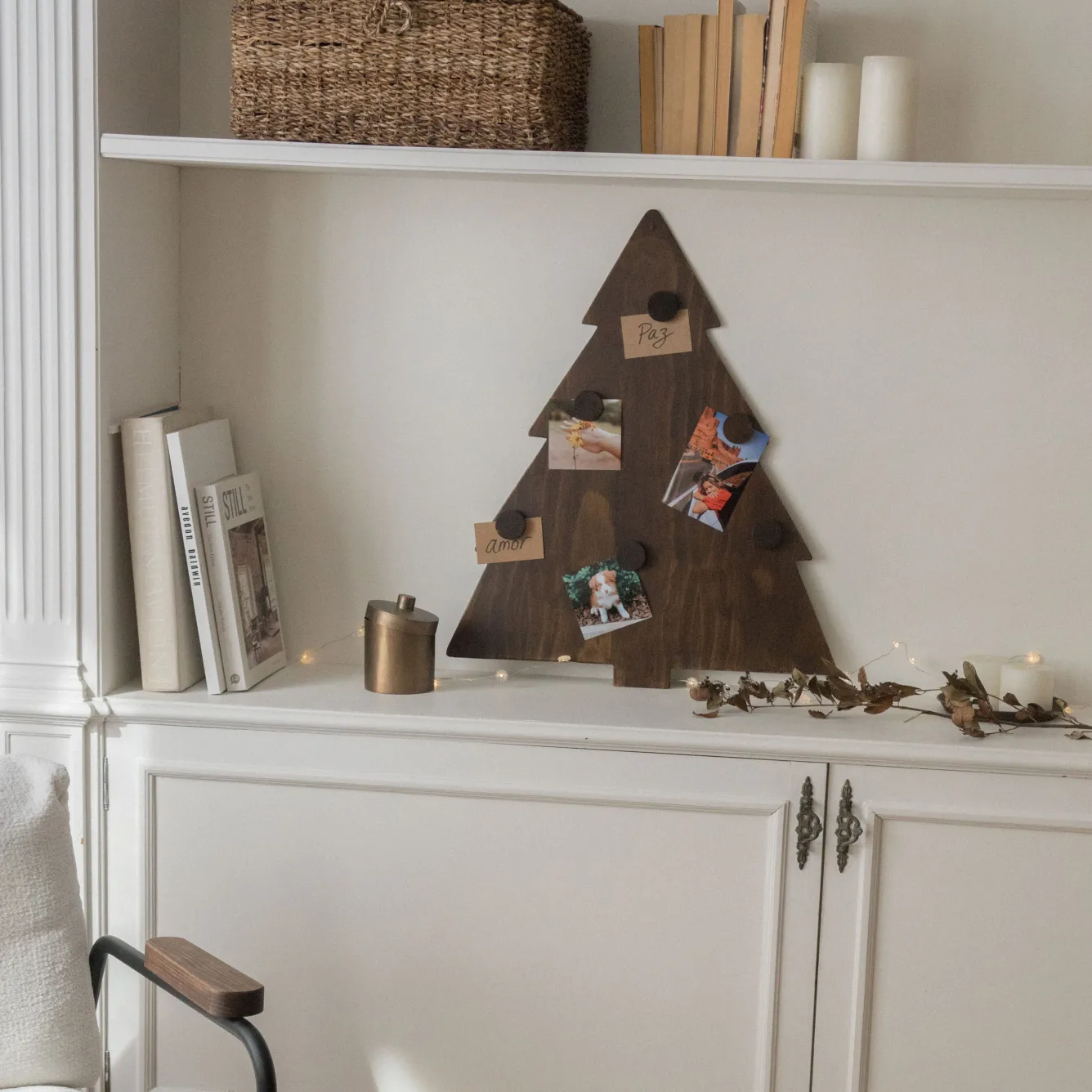 cadre_photo_de_nol_nakai_2.webp Hannun Objets Décoratifs | Cadre photo de Noël Nakai Marronfoncé