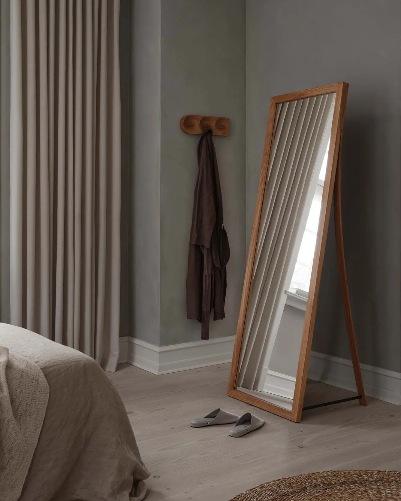Hannun Miroirs | Miroir Framed Chêne