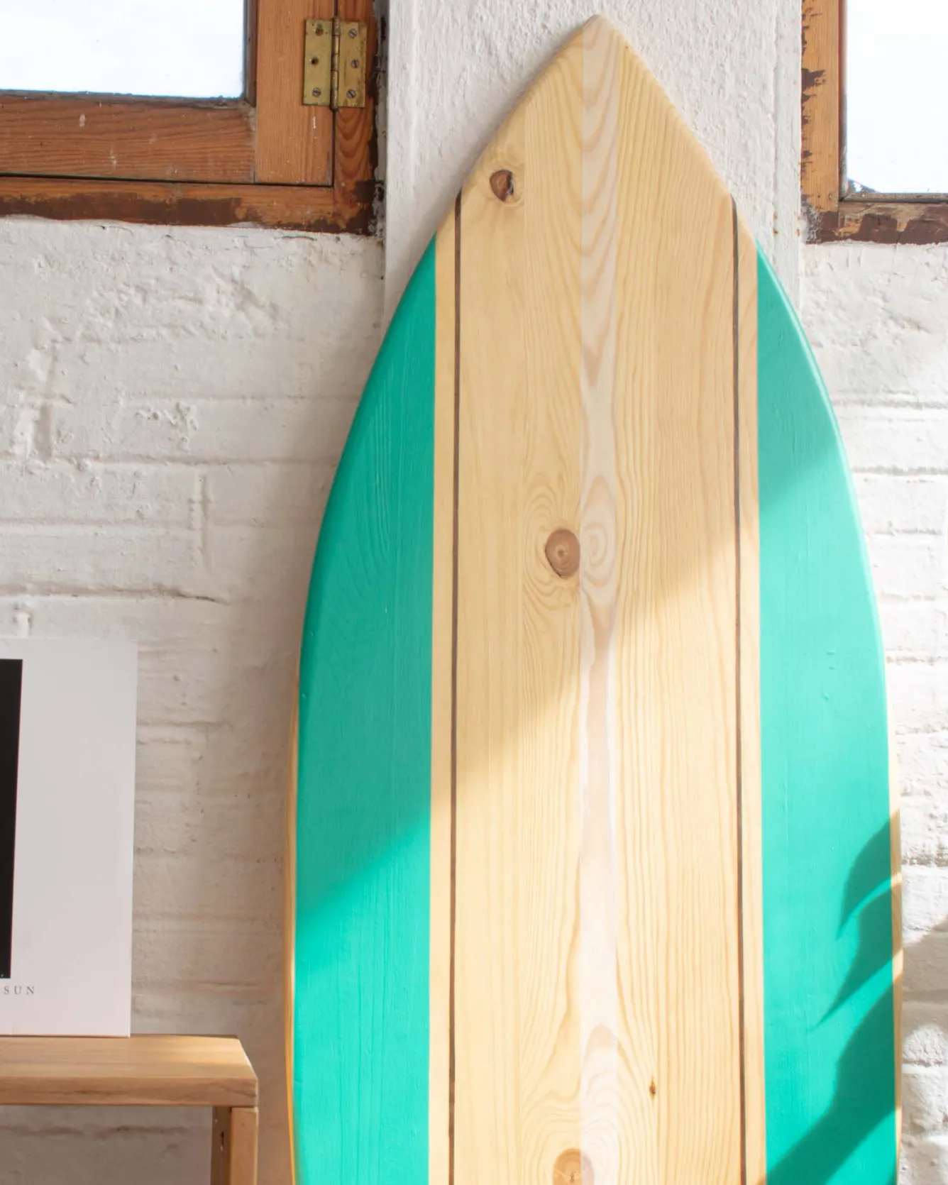 planche_de_surf_dcorative_ylena_10.webp Hannun Décoration Murale | Objets Décoratifs | Planche de surf décorative Ylena Multicolore