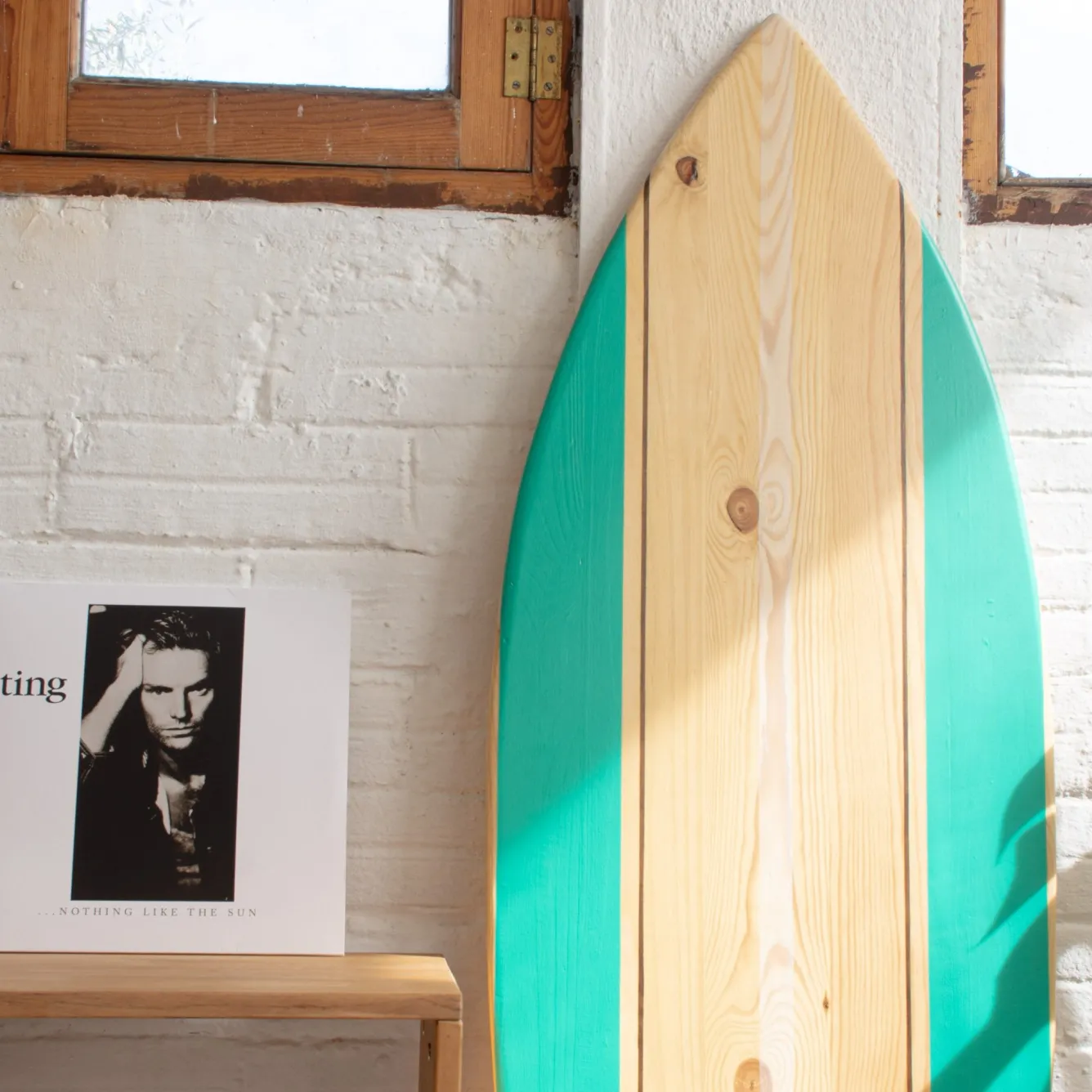 planche_de_surf_dcorative_ylena_3.webp Hannun Décoration Murale | Objets Décoratifs | Planche de surf décorative Ylena Multicolore