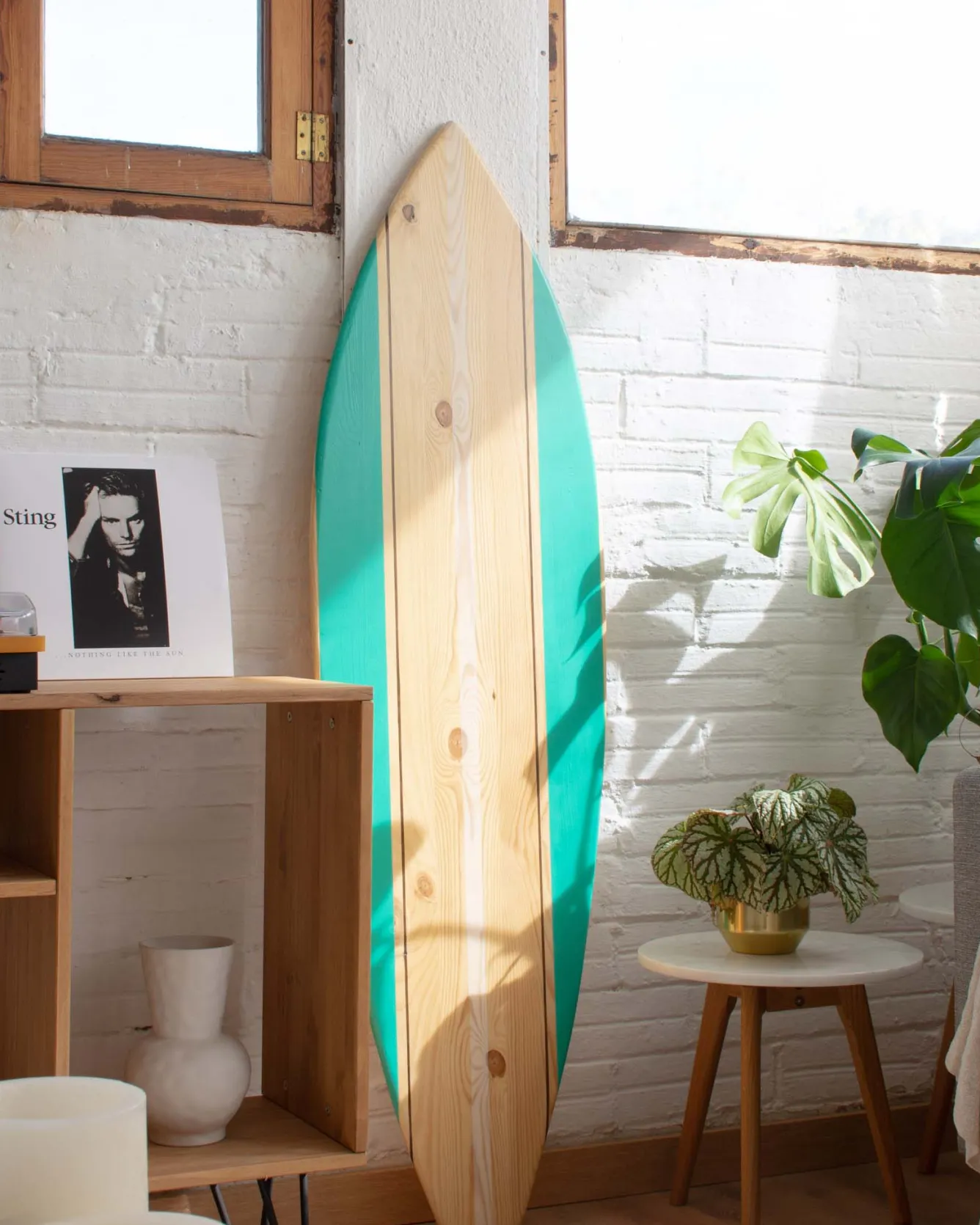 planche_de_surf_dcorative_ylena_9.webp Hannun Décoration Murale | Objets Décoratifs | Planche de surf décorative Ylena Multicolore