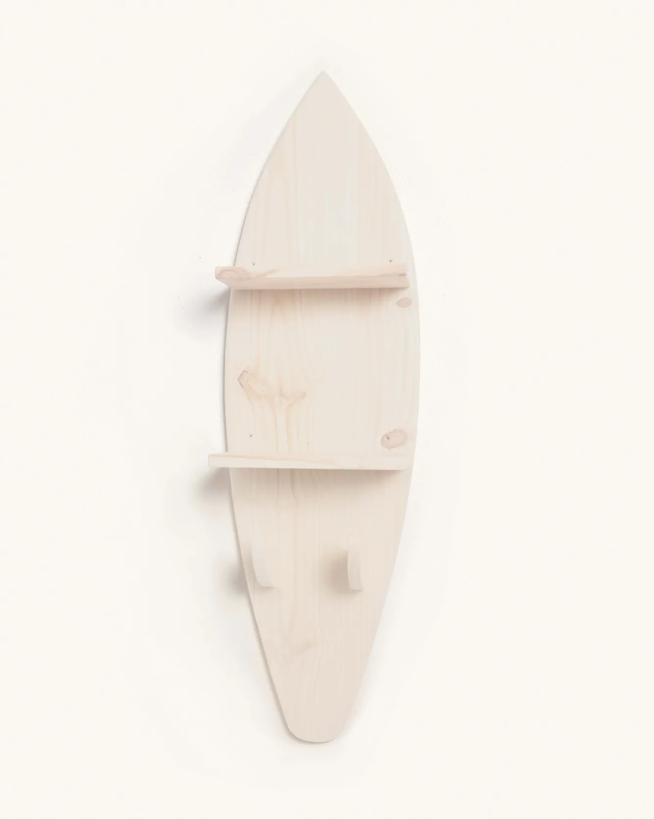 portemanteautagre_planche_de_surf_razo_6.webp Hannun Étagères Suspendues | Portemanteaux | Porte-manteau/étagère planche de surf Razo